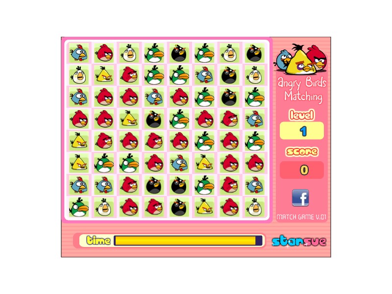 Angry Birds Matching