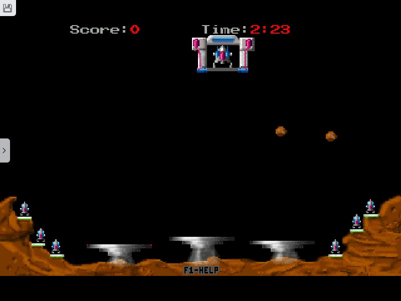 classic arcade lunarlander space